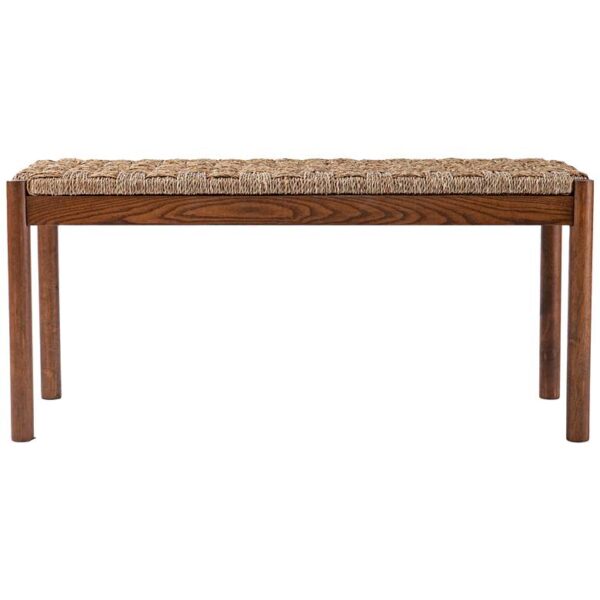 Seagrass Accent Bench