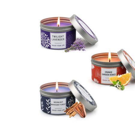 Set of 3 Aromatherapy Scented Candle - Great Gifts