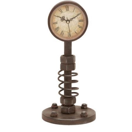 Forged Iron Automotive Feature Table Clock