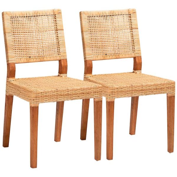Bohemian Mangowood Multipurpose Accent Chairs