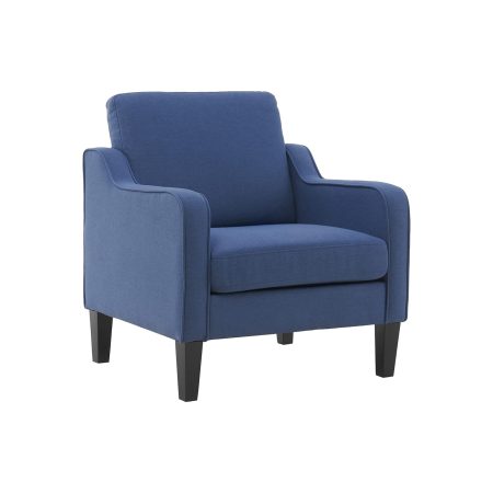 Chenille Upholstered Accent Chair - 3 Colors