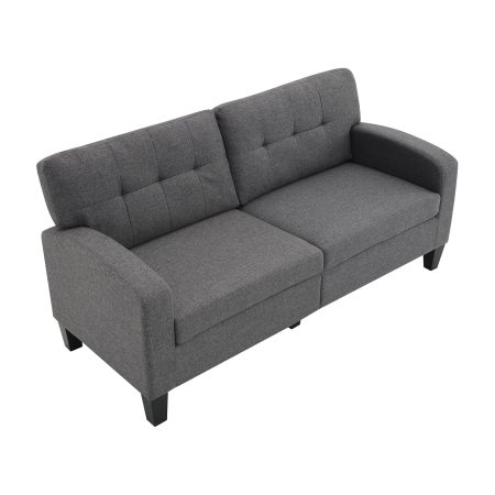 Grey 3-Seater Sofa