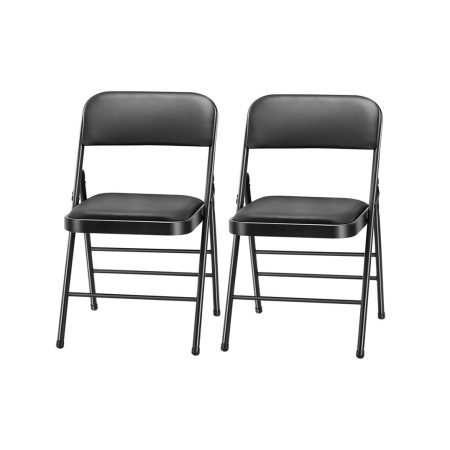 Steel Folding Chairs - Events-Office-Home - Set of 2