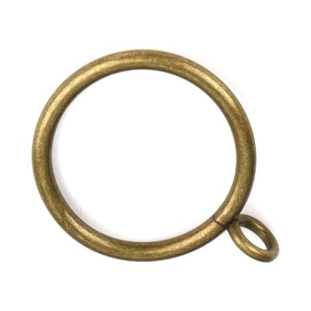 Metal Drapery & Curtain Rings - Set of 30